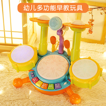 Pretty baby toys educational early education Music hand clapping drums for more than 6 months baby 9 multifunctional children 1 year old 8