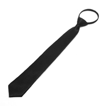 Dan Kai Moto Dance Lazy Zip Regular Tie Formal Casual Black 5cm Tie Marriage Easy to Pull