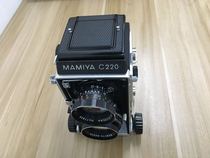 Mamia MAMYIA C220 105 3 5 medium format camera dual reverse film waist flat