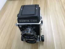 Mamia MAMYIA C220 105 3 5 medium format camera dual reverse film waist flat