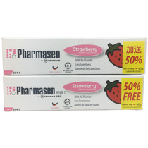 Bamz children toothpaste baby can swallow fluorine-free Malaysia imported moth-proof fruit flavor baby