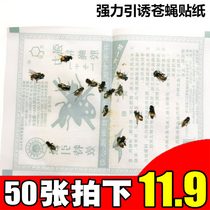 Fly stick sticky fly paper Sticky mosquito stick fly artifact Sweep light mosquito strip Household 50 strong