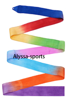Alyssa professional rhythmic gymnastics ribbon-multi-color RC01 (without stick)