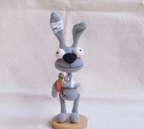 Handmade DIY crochet doll 431 bereavement rabbit Chinese electronic illustration tutorial cute doll doll popularity recommendation