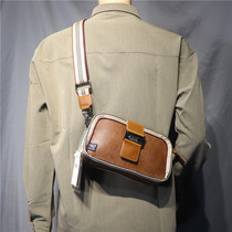 threebox fashion Japanese and Korean men and women crossbody bag summer sports outdoor buckle men shoulder hip hop bag