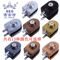 Single open glass door lock glass door lock no hole glass lock single open door lock frameless glass door lock