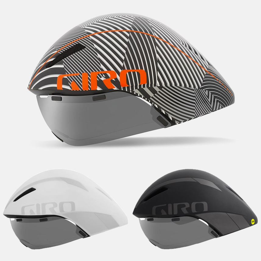 Giro Aerohead MIPS Highway Riding Helmet Iron Triple/Timing Race 2019