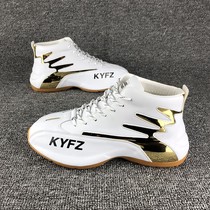 Tide Cards Autumn Winter New High Helps Genuine Leather Mens Shoes Sports Casual Plus Suede Nets Red Hominins Trend Old Daddy Shoes