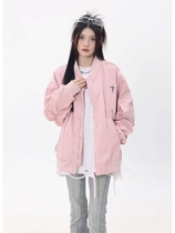 Spring and Autumn New Tide American Flying Clothes Jacket Retro Standard Dozipper Industrial Loose Baseball Clothes