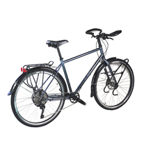 LKLM station wagon LKLM new 318 Sichuan-Tibet cycling bicycle long-distance steel frame bicycle commuter Huanhua frame