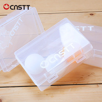CnsTT Kasten table tennis storage box protection table tennis can hold 6 balls table tennis box (3 boxes)