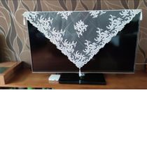 Customized European American lace TV cover 55 inch 75 inch LCD TV cover 65 inch TV cover cloth