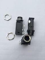 CK3-6 35-jack guitar microphone Microphone socket Audio seat in-line 3-pin New