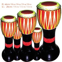 Yunnan Province playing drummer drum Dai elephant foot drum Dancing musical instrument Restaurant decoration facade Childrens drum New product