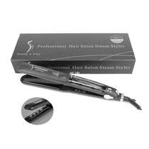 55W Professional Hair Salon Steam Styler Flat Ceram