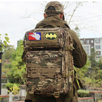 Large capacity tactical backpack shoulder Hunter single soldier waterproof marching special warfare emergency kit hiking camouflage bag
