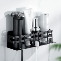 Toothpaste toothbrush holder 304 stainless steel toilet mouthwash cup set no hole electric toothbrush storage rack
