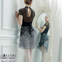 Floating life if Dance new Baroque Palace Ballet dance lace practice short skirt base training half skirt 19SS08