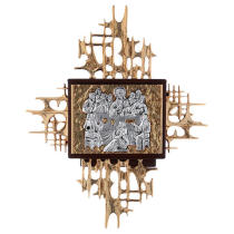  Italy imported Catholic holy relics church liturgical supplies Eucharist niches Eucharist cabinet wall embedded