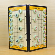Magnetic Chinese chess Folding Chessboard Childrens puzzle Force Toy Parent-child table game gift