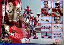 (Higashi Omiya SF)HOTTOYS HT MMS427 MK47 Iron MAN SPIDER-MAN