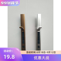 Broken bridge aluminum can open the guardrail escape window system flat open invisible lock side open hidden buckle 90 double inner unlock