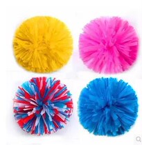 Hand flower hand flower cheerleading flower Flower Ball square dance color ball large class class Dance Dance Dance props hand holding flower