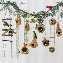 Kindergarten Air Hanging Ring Creates Micro Landscape Environment Layout Material Hanging Decoration Mori Hanging Creative Bird's Nest