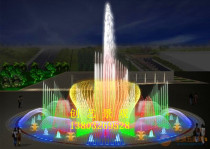 Large fountain pipe making processing fountain maintenance music fountain control system fountain design installation