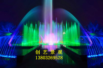 Factory makes music fountain landscape garden fountain courtyard garden fountain controlled music small fountain equipment