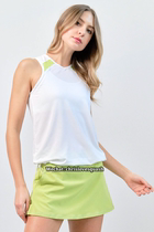 Canadian designer brand Lija 2022 spring and summer new womens tennis tops tennis skirts