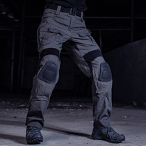 TRN]BACRAFT Black gray industrial attack smoke Green carbon gray G3 multifunctional tactical pants training pants Mens Outdoor