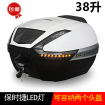 Motorcycle trunk with light 190 Lifan KPV150 GW250 Electric car scooter tail box E62 trunk