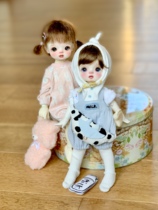 (Pettimal homemade BJD) black sheep homemade BJD6 points doll baby baby da baby body