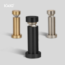 German KABO full copper door suction black wall suction door Suction Toilet Suction door stopper pure copper door stopper Anti-collision door suction