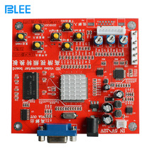 Baolley HD Video Converter Panel Red Board EGA CGA to VGA Converter Panel Low-resolution High-resolution Converter Card