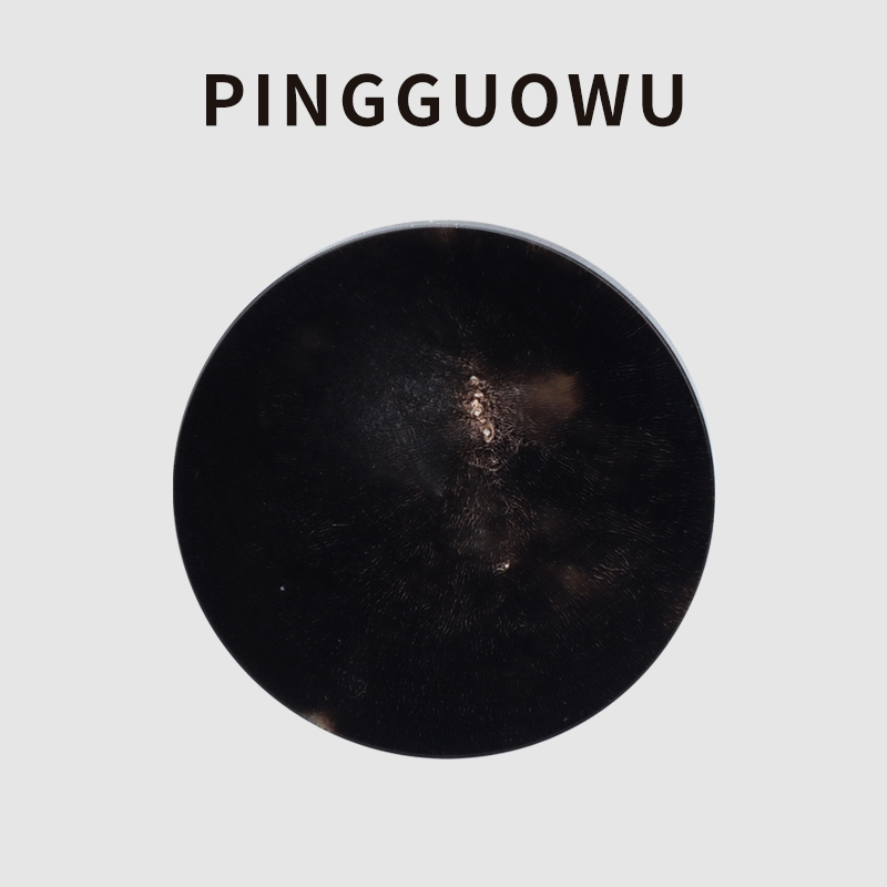 PINGGUOWU 本物のホーンボタン高級スーツのコートのボタンアクセサリー高級スーツのパンツのボタン