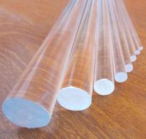  Acrylic round rod 10mm plexiglass solid rod Acrylic rod processing custom cylindrical half-meter price transparent