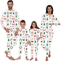 2021 XMAS Family Matching Pajamas Set Mother Dauger Father