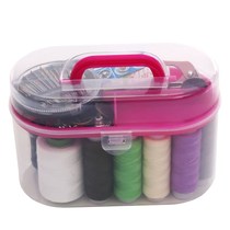 Set sewing machine needle and thread box Household high-grade thread small thread roll large hand-sewn needle and thread bag storage box
