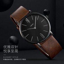 极简设计简约大方超薄手表男士气质高级感男表防水石英表学生韩版