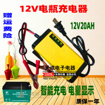 12V20AH motorcycle battery charger electric vehicle single battery 12V2-3A lead-acid battery charger