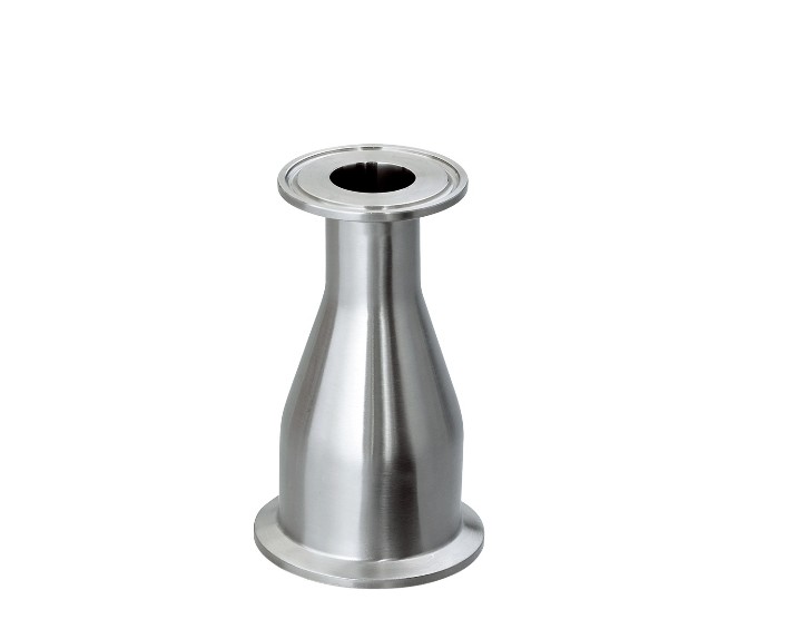 304 stainless steel sanitary grade quick-mounted size head diameter tube casing clamp-type diameter tube connector