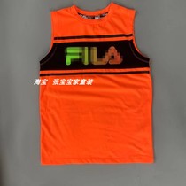 Flaw Sub Y CUHK Tong Qanao Single F Home Boy Leisure Sport vest Children sleeveless T-shirt cool and breathable