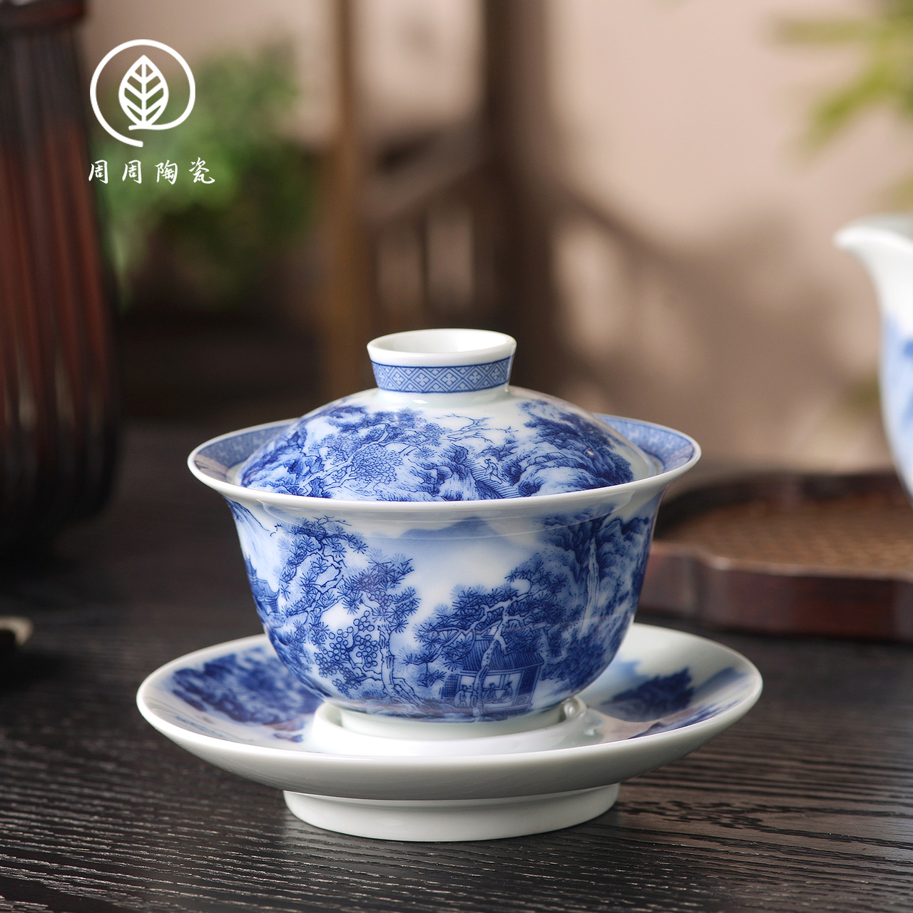 青花山水盖碗精选和青花山水盖碗品牌价格与图片-淘宝商品网