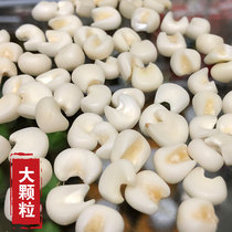 Guangxi white glutinous corn White Crystal Rice big grain snow Bud Whole Grain White waxy corn 1500g Xincheng Pearl glutinous corn