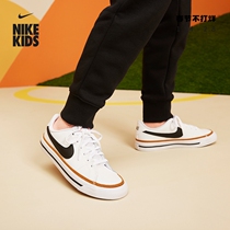 Nike Nike official COURT LEGACY children's sports shoes autumn and winter board shoes light cushioning DA5380
