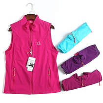 Foreign trade Original Single summer new outdoor mountaineering quick-drying vest light breathable Waistcoat Vest Womens coat coat