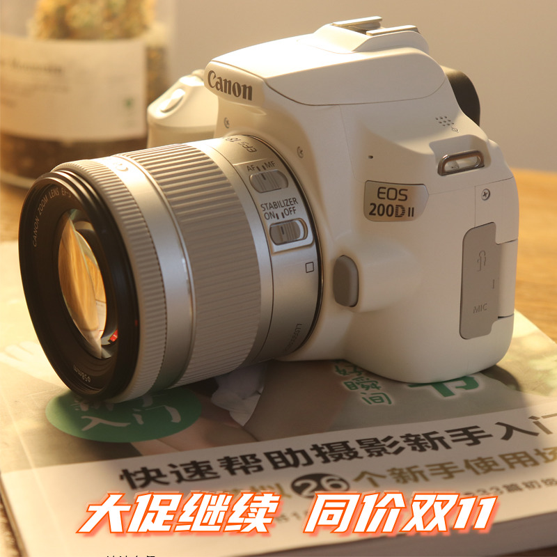 Canon/キヤノン 200D2 第二世代 エントリーモデル デジタルカメラ 学生 帰省 旅行 女子 一眼レフ 100D
