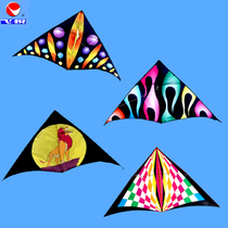 New Feiyue 1 flat color breeze easy fly triangle kite adult adult children cartoon kite